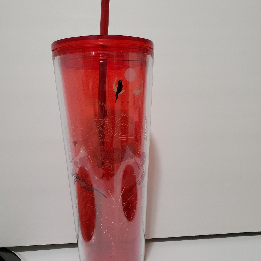 Starbucks Year Of The Ox Red Tumbler Valnetine's